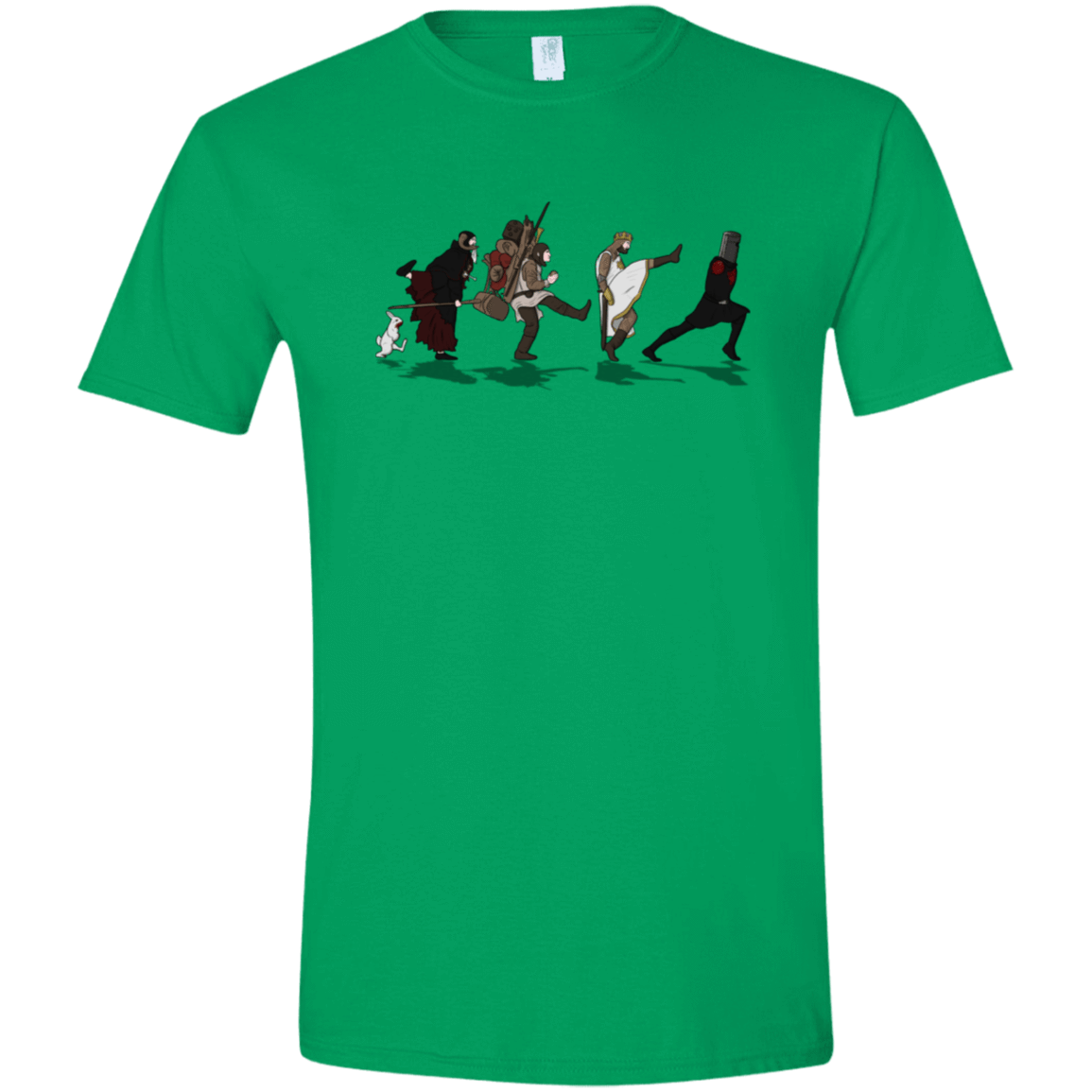 T-Shirts Irish Green / S Caminando Hacía El Grial Men's Semi-Fitted Softstyle