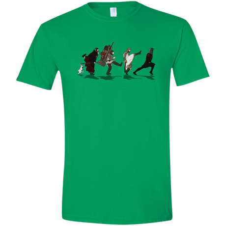 T-Shirts Irish Green / S Caminando Hacía El Grial Men's Semi-Fitted Softstyle