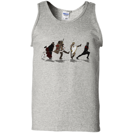 T-Shirts Ash / S Caminando Hacía El Grial Men's Tank Top