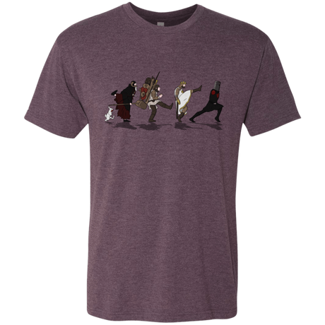 T-Shirts Vintage Purple / S Caminando Hacía El Grial Men's Triblend T-Shirt
