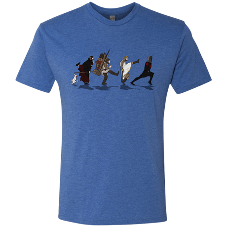 T-Shirts Vintage Royal / S Caminando Hacía El Grial Men's Triblend T-Shirt
