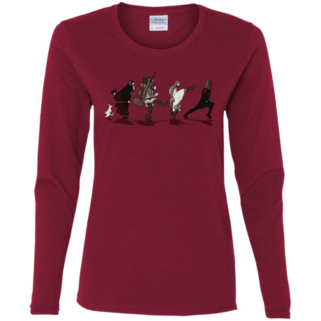 T-Shirts Cardinal / S Caminando Hacía El Grial Women's Long Sleeve T-Shirt