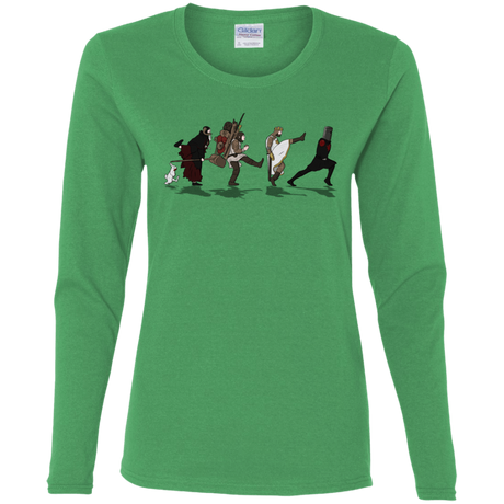 T-Shirts Irish Green / S Caminando Hacía El Grial Women's Long Sleeve T-Shirt