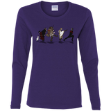 T-Shirts Purple / S Caminando Hacía El Grial Women's Long Sleeve T-Shirt