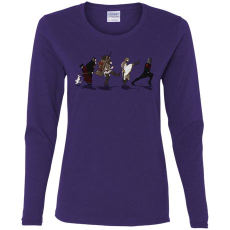 T-Shirts Purple / S Caminando Hacía El Grial Women's Long Sleeve T-Shirt