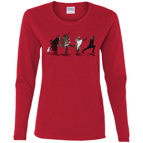 T-Shirts Red / S Caminando Hacía El Grial Women's Long Sleeve T-Shirt