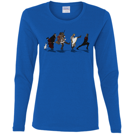 T-Shirts Royal / S Caminando Hacía El Grial Women's Long Sleeve T-Shirt