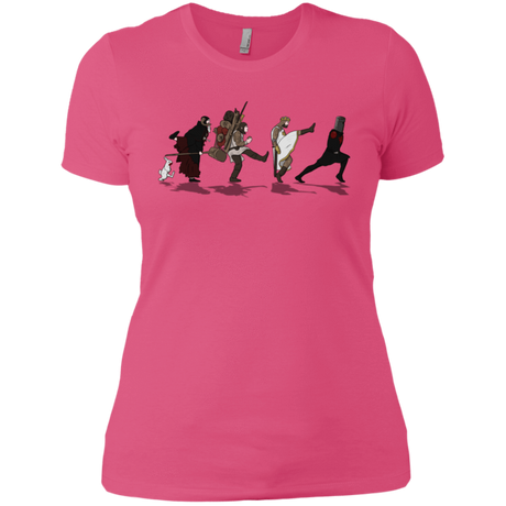T-Shirts Hot Pink / X-Small Caminando Hacía El Grial Women's Premium T-Shirt