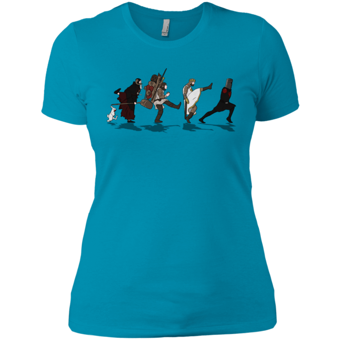 T-Shirts Turquoise / X-Small Caminando Hacía El Grial Women's Premium T-Shirt
