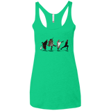 T-Shirts Envy / X-Small Caminando Hacía El Grial Women's Triblend Racerback Tank