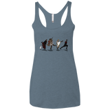 T-Shirts Indigo / X-Small Caminando Hacía El Grial Women's Triblend Racerback Tank