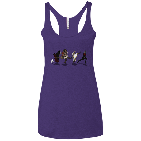 T-Shirts Purple Rush / X-Small Caminando Hacía El Grial Women's Triblend Racerback Tank