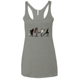 T-Shirts Venetian Grey / X-Small Caminando Hacía El Grial Women's Triblend Racerback Tank