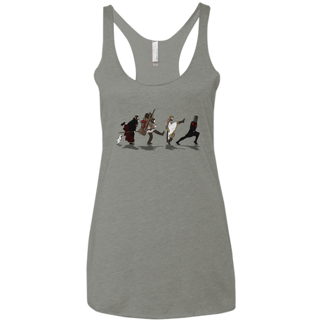 T-Shirts Venetian Grey / X-Small Caminando Hacía El Grial Women's Triblend Racerback Tank