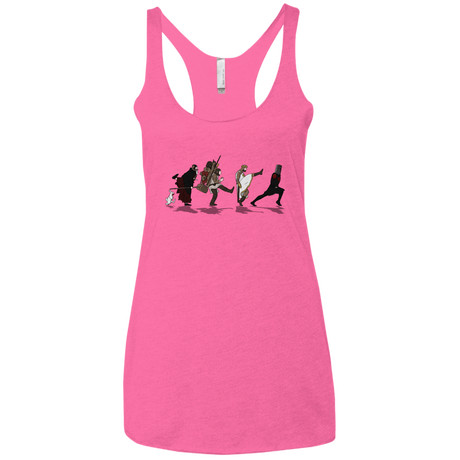 T-Shirts Vintage Pink / X-Small Caminando Hacía El Grial Women's Triblend Racerback Tank