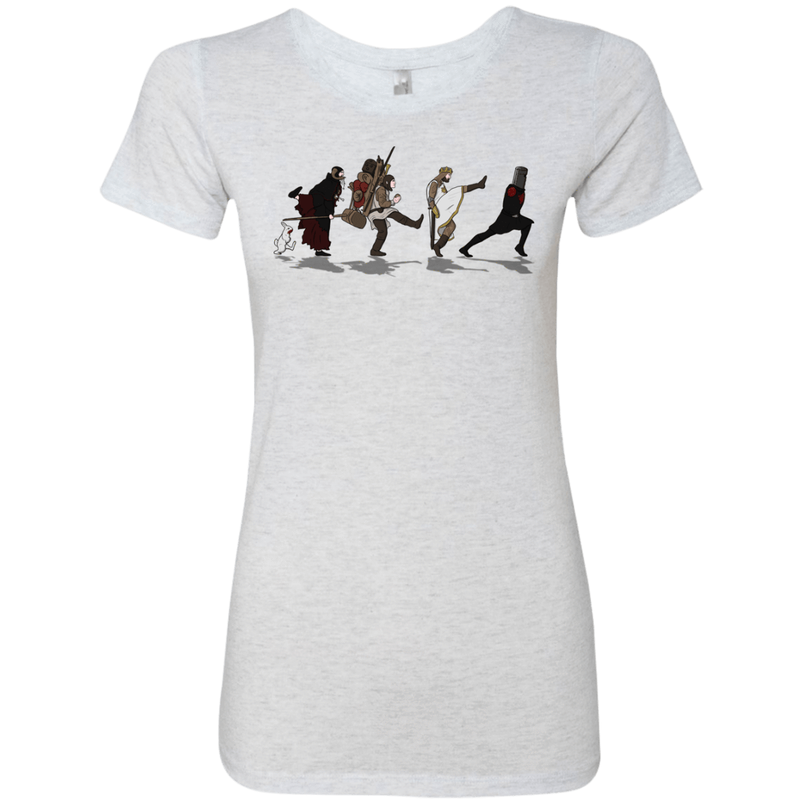 T-Shirts Heather White / S Caminando Hacía El Grial Women's Triblend T-Shirt