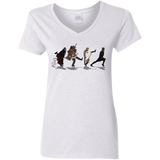 T-Shirts White / S Caminando Hacía El Grial Women's V-Neck T-Shirt