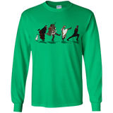T-Shirts Irish Green / YS Caminando Hacía El Grial Youth Long Sleeve T-Shirt