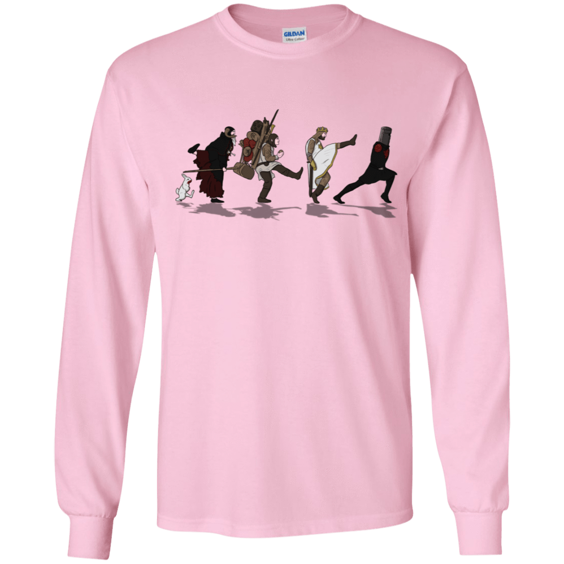 T-Shirts Light Pink / YS Caminando Hacía El Grial Youth Long Sleeve T-Shirt