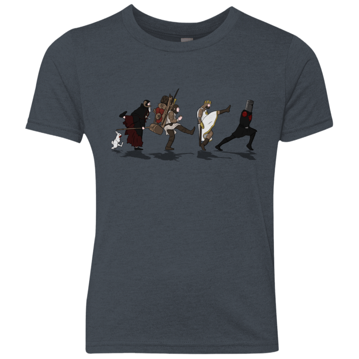 T-Shirts Vintage Navy / YXS Caminando Hacía El Grial Youth Triblend T-Shirt