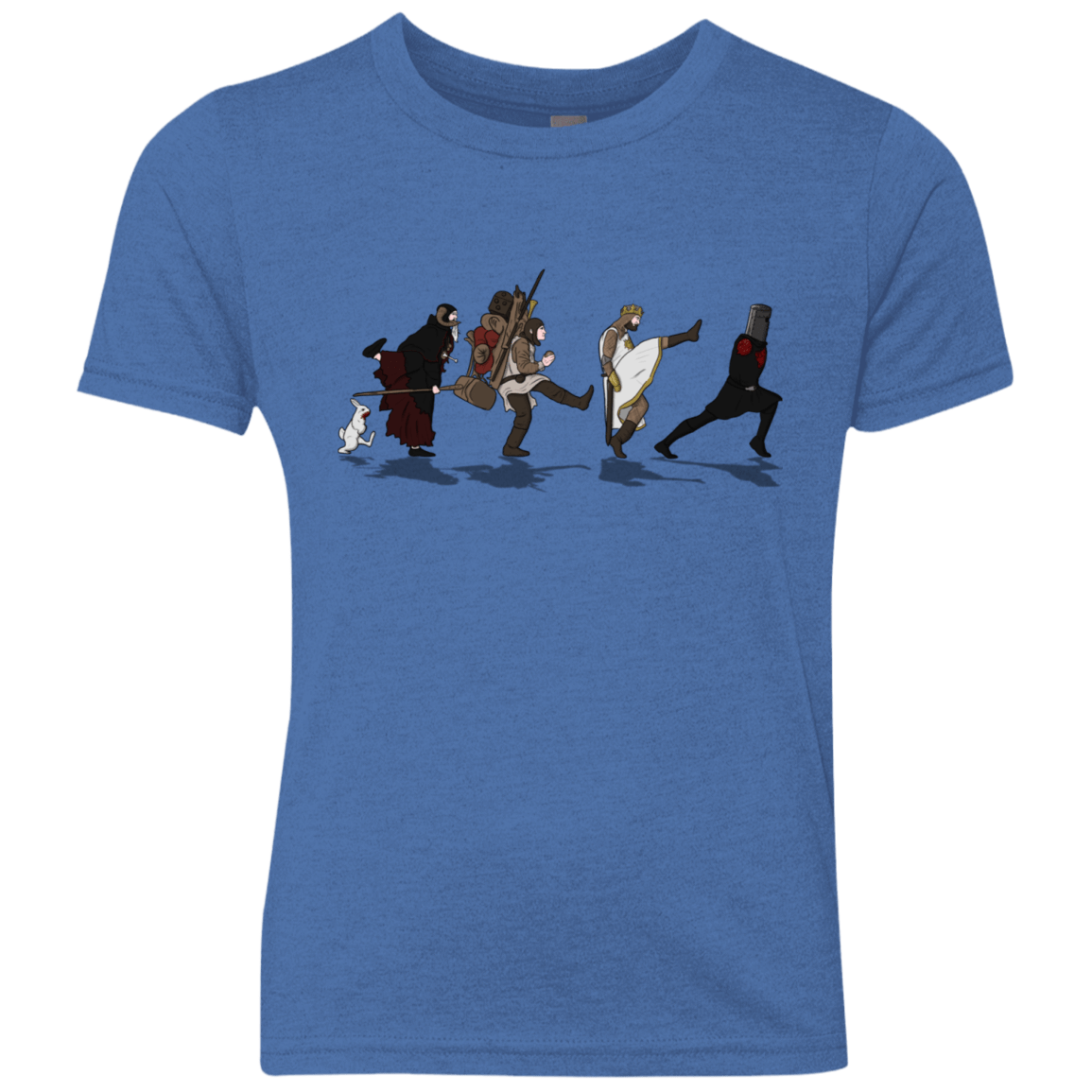 T-Shirts Vintage Royal / YXS Caminando Hacía El Grial Youth Triblend T-Shirt