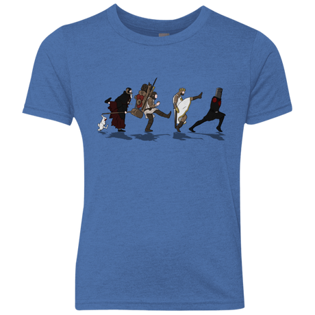 T-Shirts Vintage Royal / YXS Caminando Hacía El Grial Youth Triblend T-Shirt