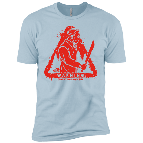T-Shirts Light Blue / YXS Camp at Your Own Risk Boys Premium T-Shirt