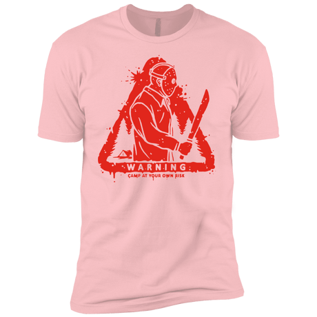 T-Shirts Light Pink / YXS Camp at Your Own Risk Boys Premium T-Shirt