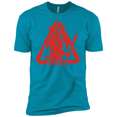 T-Shirts Turquoise / YXS Camp at Your Own Risk Boys Premium T-Shirt