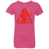 T-Shirts Hot Pink / YXS Camp at Your Own Risk Girls Premium T-Shirt