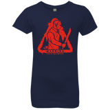 T-Shirts Midnight Navy / YXS Camp at Your Own Risk Girls Premium T-Shirt