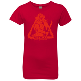 T-Shirts Red / YXS Camp at Your Own Risk Girls Premium T-Shirt