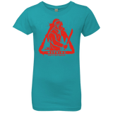 T-Shirts Tahiti Blue / YXS Camp at Your Own Risk Girls Premium T-Shirt
