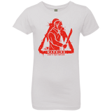 T-Shirts White / YXS Camp at Your Own Risk Girls Premium T-Shirt