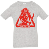 T-Shirts Heather Grey / 6 Months Camp at Your Own Risk Infant Premium T-Shirt