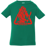 T-Shirts Kelly / 6 Months Camp at Your Own Risk Infant Premium T-Shirt