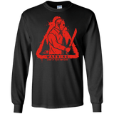 T-Shirts Black / S Camp at Your Own Risk Men's Long Sleeve T-Shirt