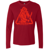 T-Shirts Cardinal / S Camp at Your Own Risk Men's Premium Long Sleeve