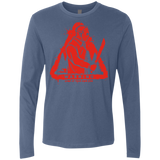 T-Shirts Indigo / S Camp at Your Own Risk Men's Premium Long Sleeve