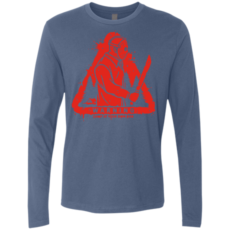 T-Shirts Indigo / S Camp at Your Own Risk Men's Premium Long Sleeve