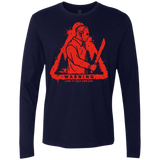 T-Shirts Midnight Navy / S Camp at Your Own Risk Men's Premium Long Sleeve