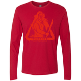 T-Shirts Red / S Camp at Your Own Risk Men's Premium Long Sleeve