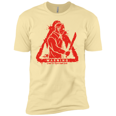 T-Shirts Banana Cream / X-Small Camp at Your Own Risk Men's Premium T-Shirt