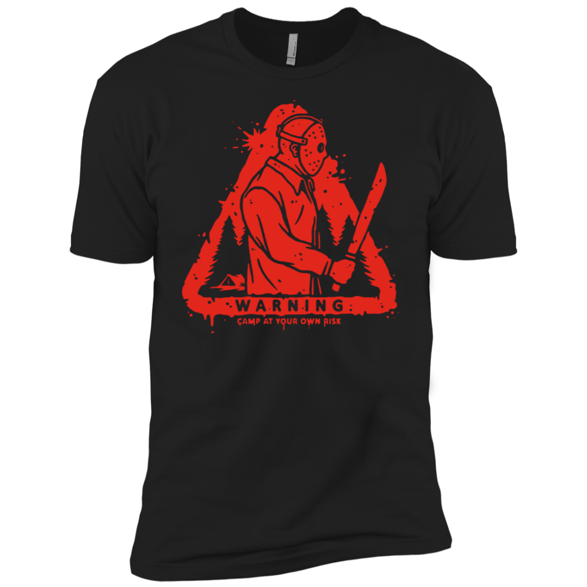 T-Shirts Black / X-Small Camp at Your Own Risk Men's Premium T-Shirt