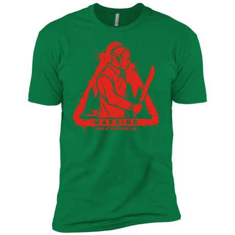 T-Shirts Kelly Green / X-Small Camp at Your Own Risk Men's Premium T-Shirt