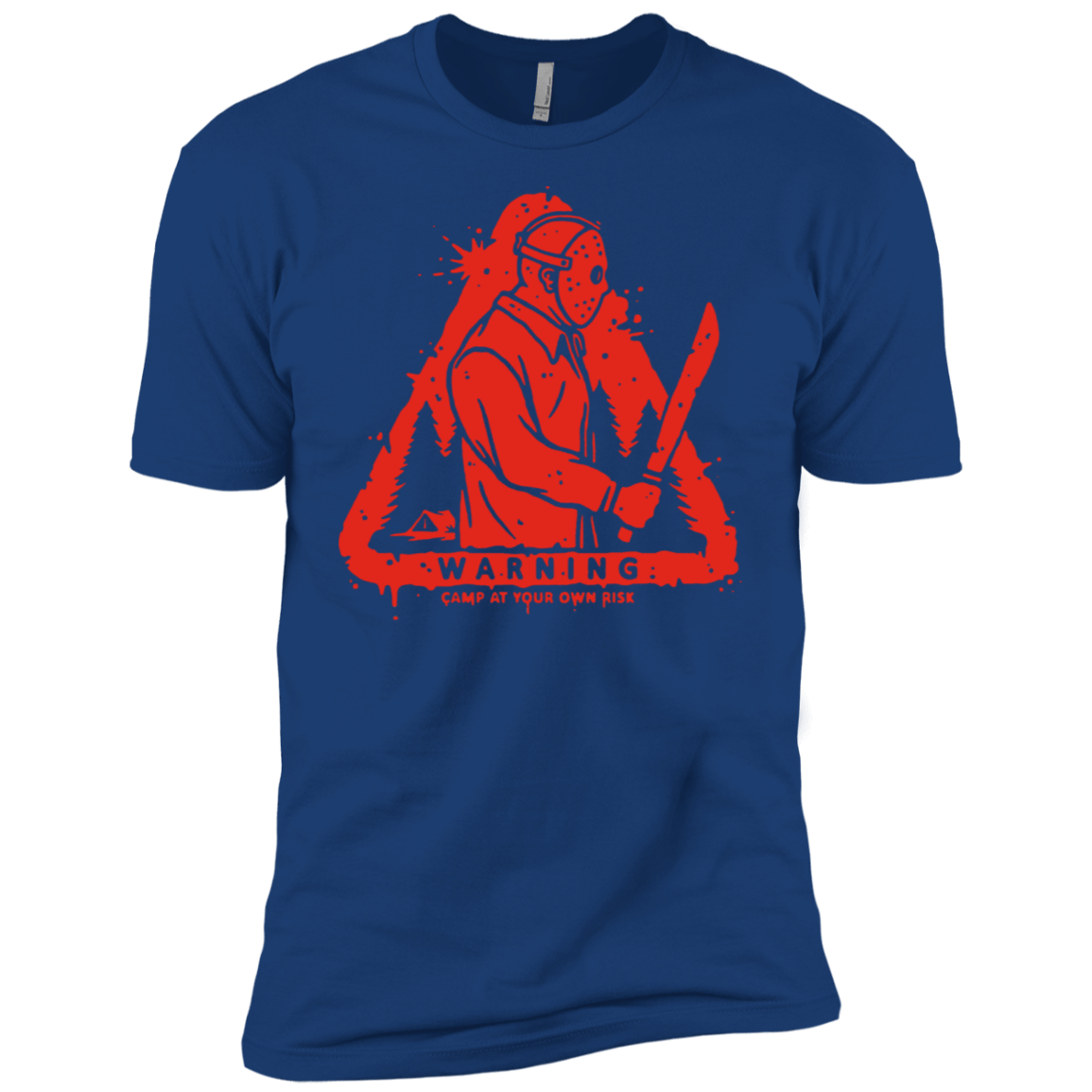 T-Shirts Royal / X-Small Camp at Your Own Risk Men's Premium T-Shirt