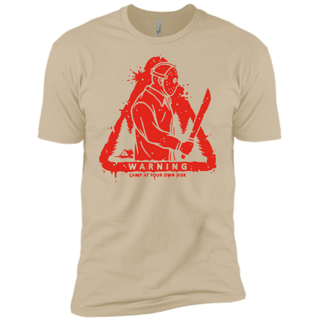 T-Shirts Sand / X-Small Camp at Your Own Risk Men's Premium T-Shirt