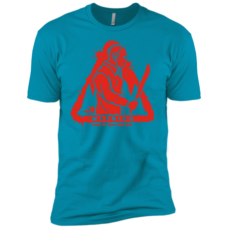 T-Shirts Turquoise / X-Small Camp at Your Own Risk Men's Premium T-Shirt