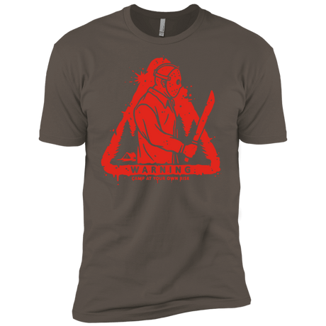 T-Shirts Warm Grey / X-Small Camp at Your Own Risk Men's Premium T-Shirt