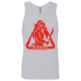 T-Shirts Heather Grey / S Camp at Your Own Risk Men's Premium Tank Top